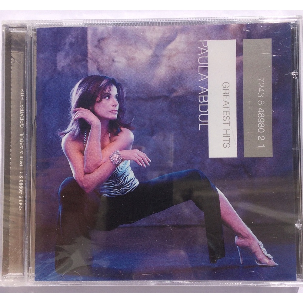The Greatest Hits by Paula Abdul CD 2000 Virgin UPC 724384898021 factory sealed